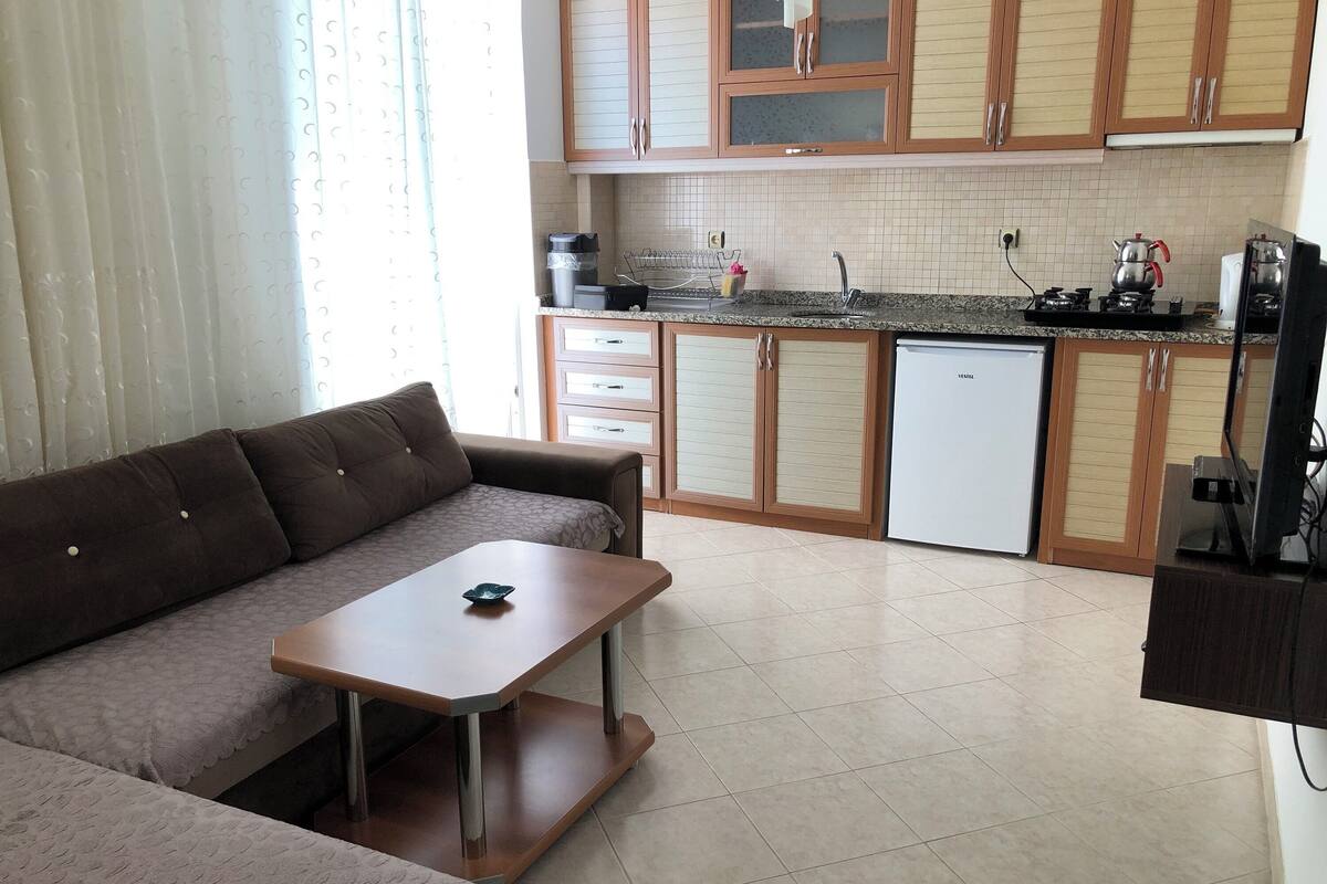 Apartemen | 1 kamar tidur, kedap suara, setrika/meja setrika, dan Wi-Fi gratis