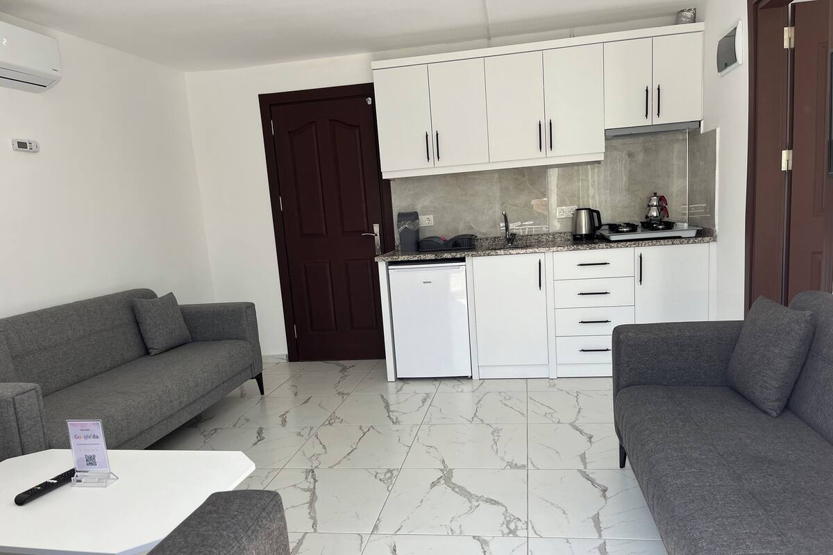 Apartemen Deluks | 1 kamar tidur, kedap suara, setrika/meja setrika, dan Wi-Fi gratis