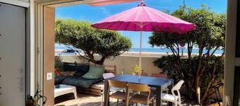 Beachfront Cocooning ferie med terrasse