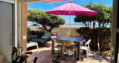 Une des plus belle vue sur la mer de Narbonne Plage - #Cosy #Terrasse #View #Sea