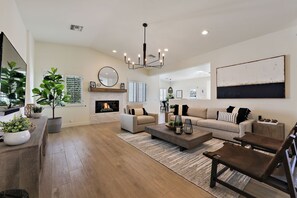 Smart TV, table tennis, stereo - Delaware Estate - Incredible Estate with an acre of resort style amenities and endless activities! (Palm Desert)