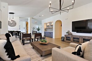 Smart TV, table tennis, stereo - Delaware Estate - Incredible Estate with an acre of resort style amenities and endless activities! (Palm Desert)