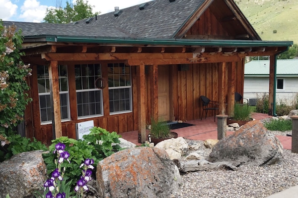 Rustic Cabin in the Spring