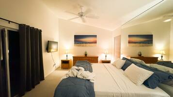 4 chambres, fer et planche à repasser, Wi-Fi gratuit, draps fournis
