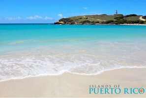 Vlak bij het strand