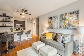 TV, books, video library