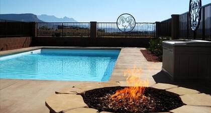 Beautiful Secluded Casita Close to Zion Pool Fire Pit Patio, This Is YOUR Place!