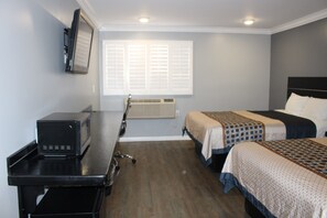 Comfort Room, 2 Queen Beds, Accessible, City View | Desk, iron/ironing board, free WiFi, bed sheets - ERTH INN by AGA Los Angeles (Los Angeles)