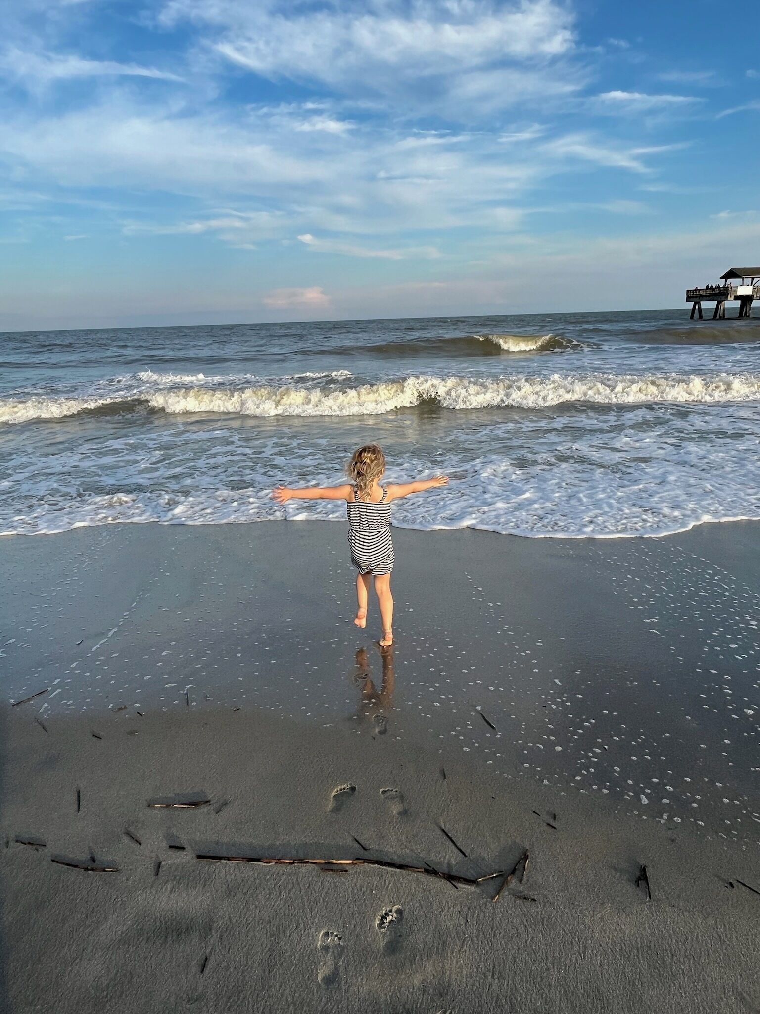 Sun-loungers, beach towels