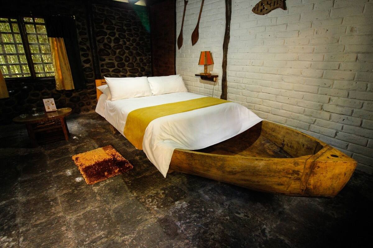 Comfort huisje | 1 slaapkamer, luxe beddengoed, een kluis op de kamer