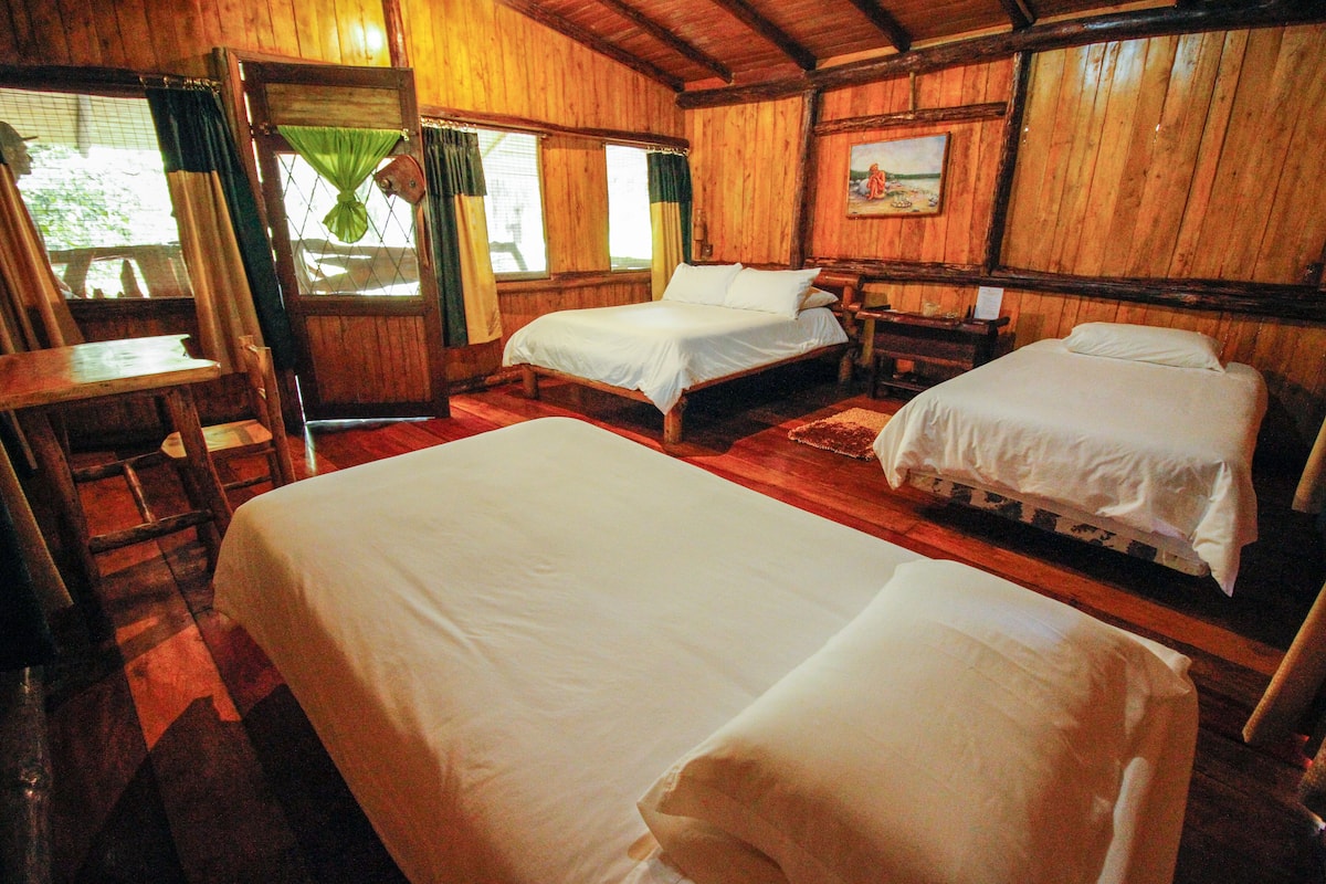 Comfort huisje | 1 slaapkamer, luxe beddengoed, een kluis op de kamer