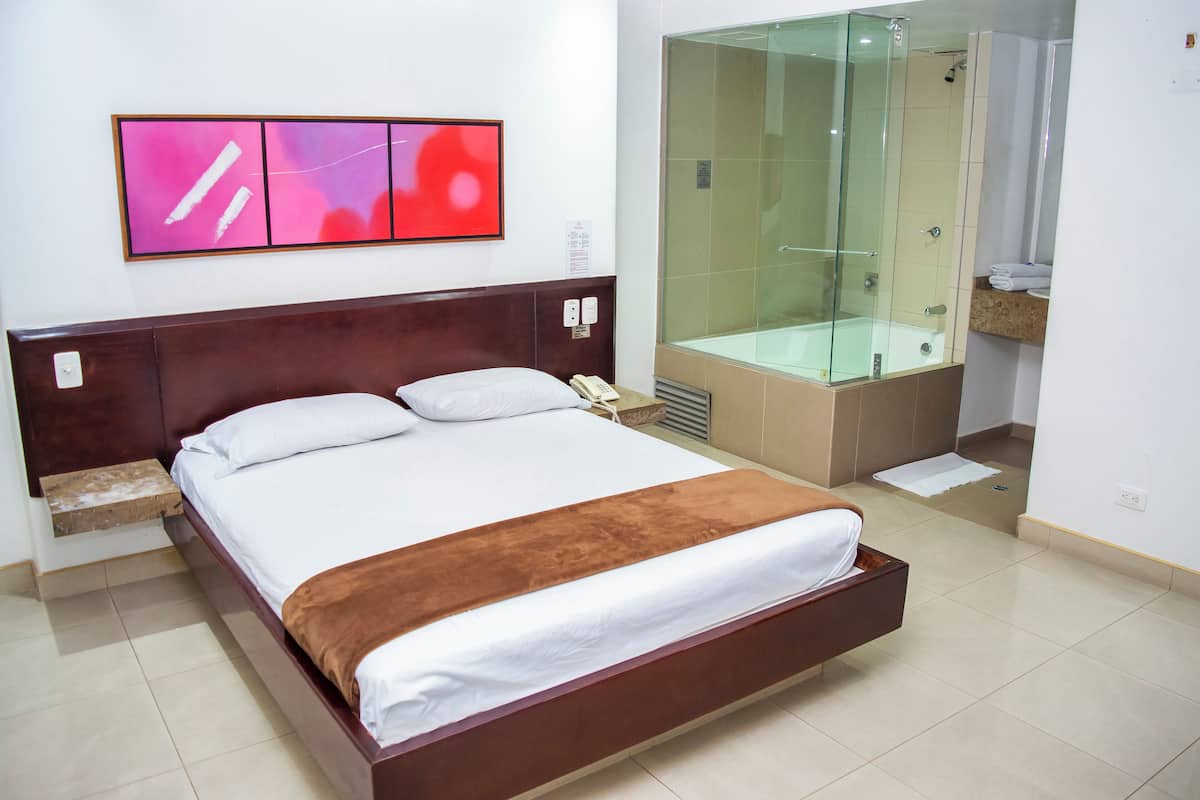 Blackout curtains, soundproofing, iron/ironing board, free WiFi