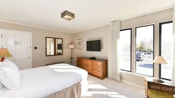 1 bedroom, iron/ironing board, bed sheets