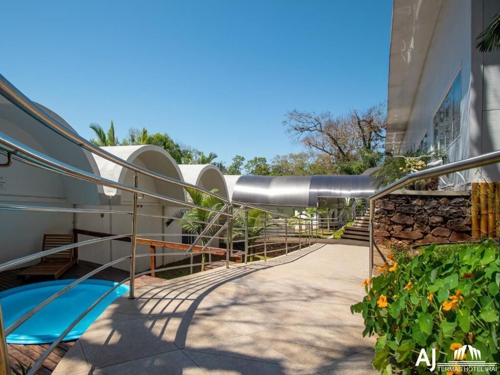 Facciata della struttura