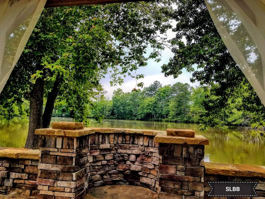 Área de bodas al aire libre