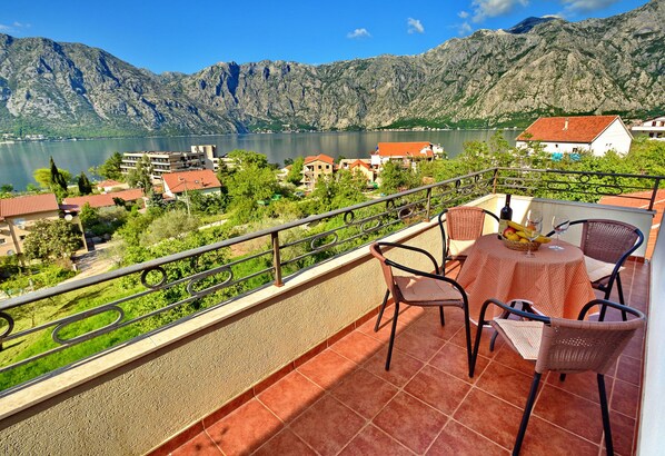 Panoramic Apartment, Sea View | Balcony view