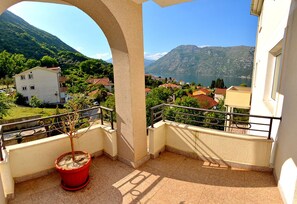 Panoramic Apartment, Sea View | Balcony view