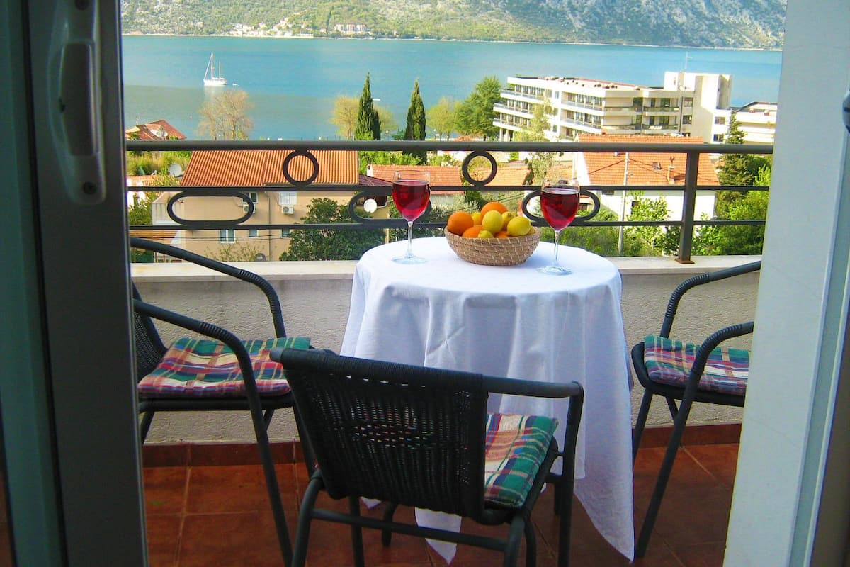 Comfort-Apartment, Meerblick | Blick vom Balkon