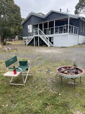 Terrace/patio - Haddens Haven in Meena, Tasmania (Miena)