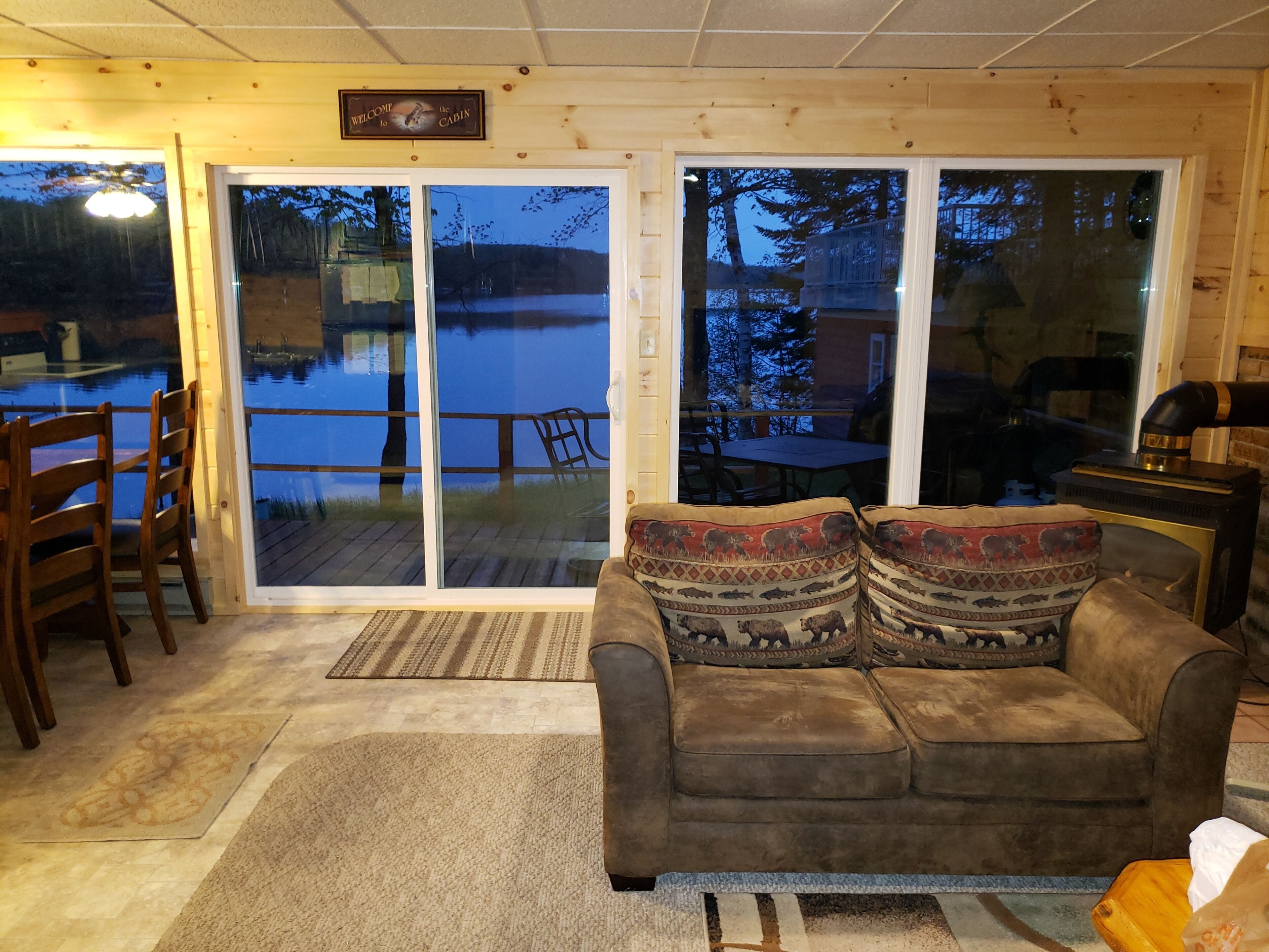 Lakefront Getaways - 185' all sand beach - Snowmobile trail access