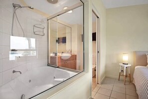 Hair dryer, towels