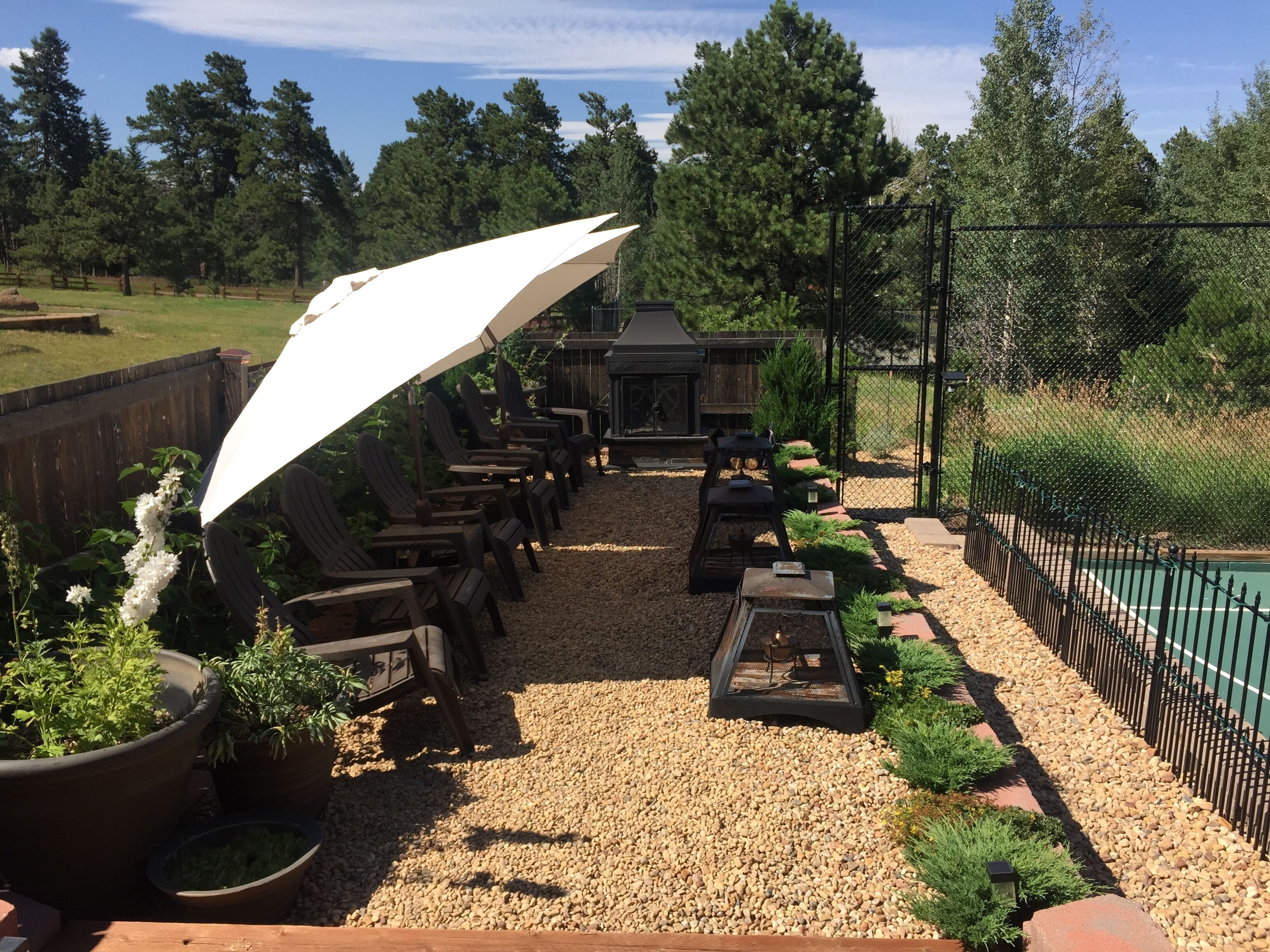 Overnattingsstedets uteområder