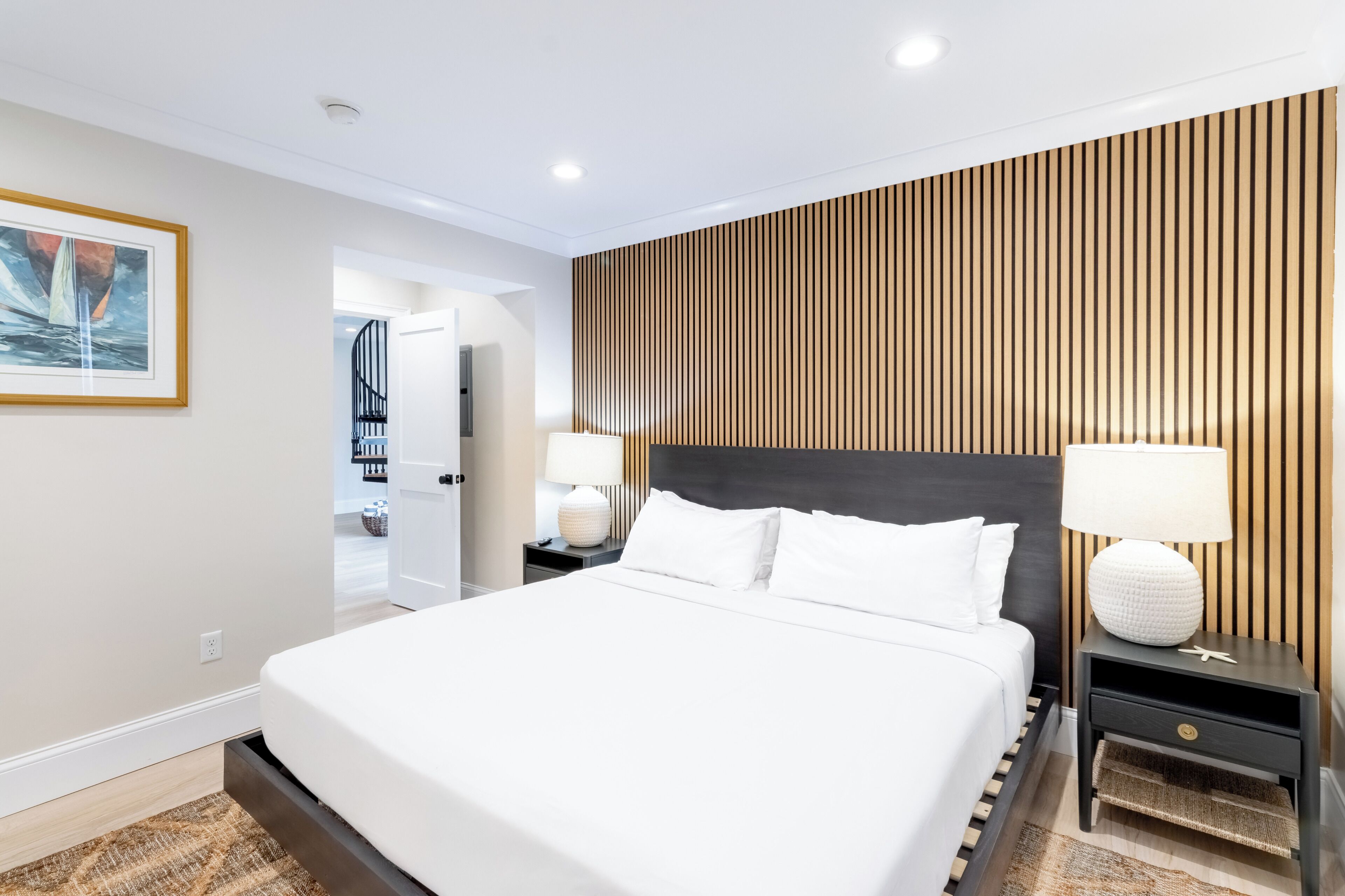 2 chambres, fer et planche à repasser, accès Internet