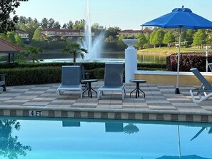 Et oppvarmet basseng