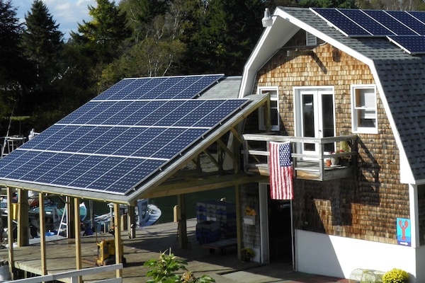 Maine's ONLY solar working waterfront!
