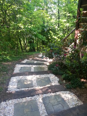 Property grounds - Romantic Leatherwood Mtn Log Home 19.3 acres /Panoramic View/Near Boone (Ferguson)