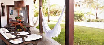 CasadePraia / ParaĂsoemGuarajuba / WiFi / vaste zone / piscine / barbecue