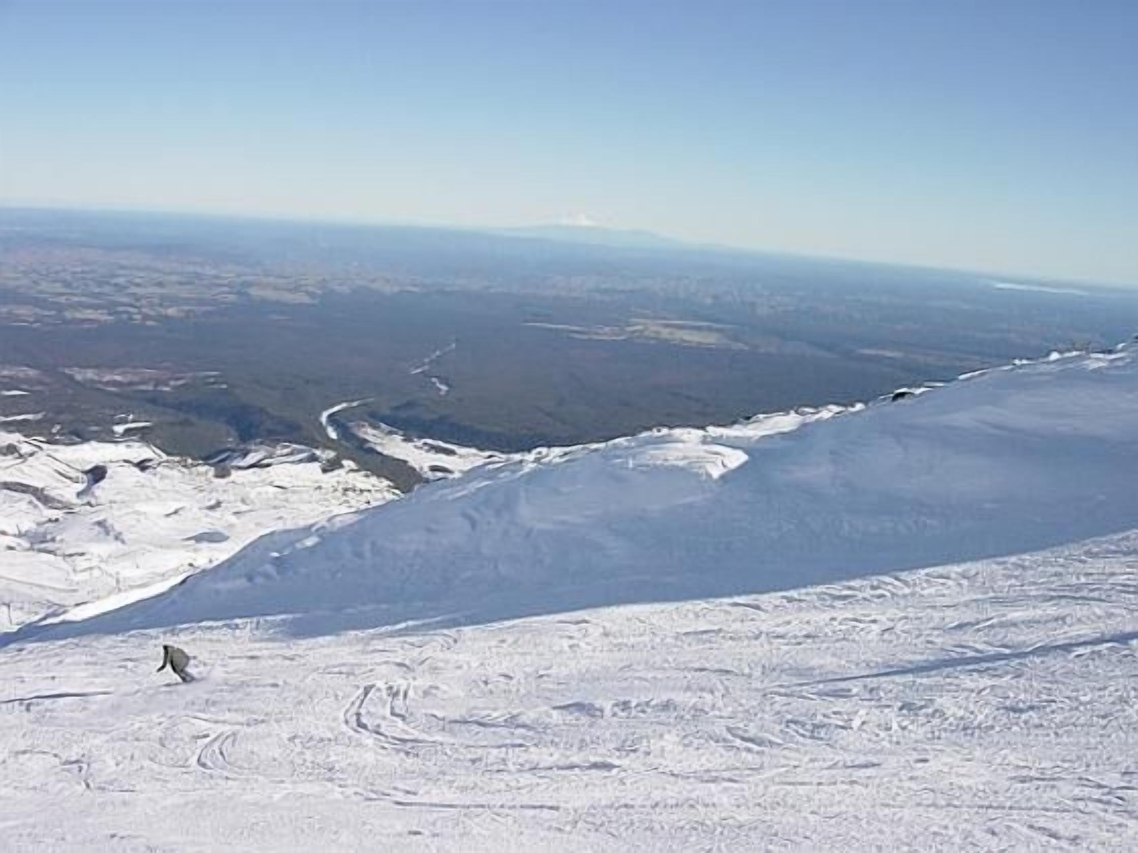Looking at Taranaki in winter