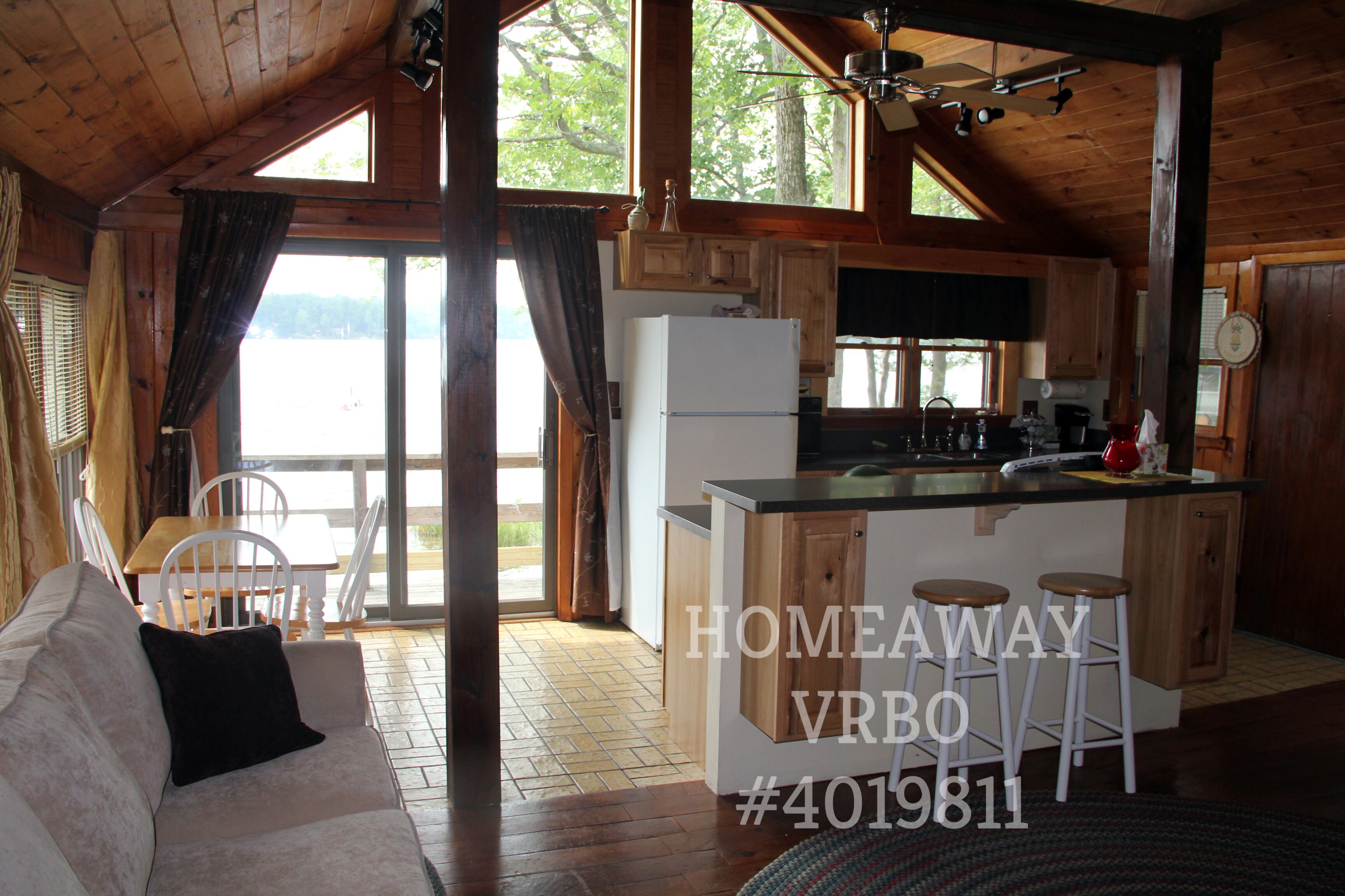 Lake Front Year Round Home On Angle Pond....