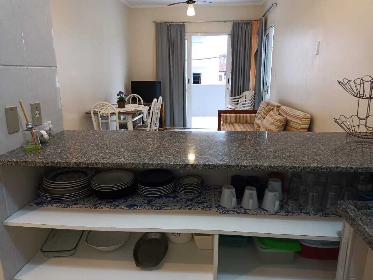 New two bedroom apartment with barbecue and internet / Grande-Ubatuba Beach