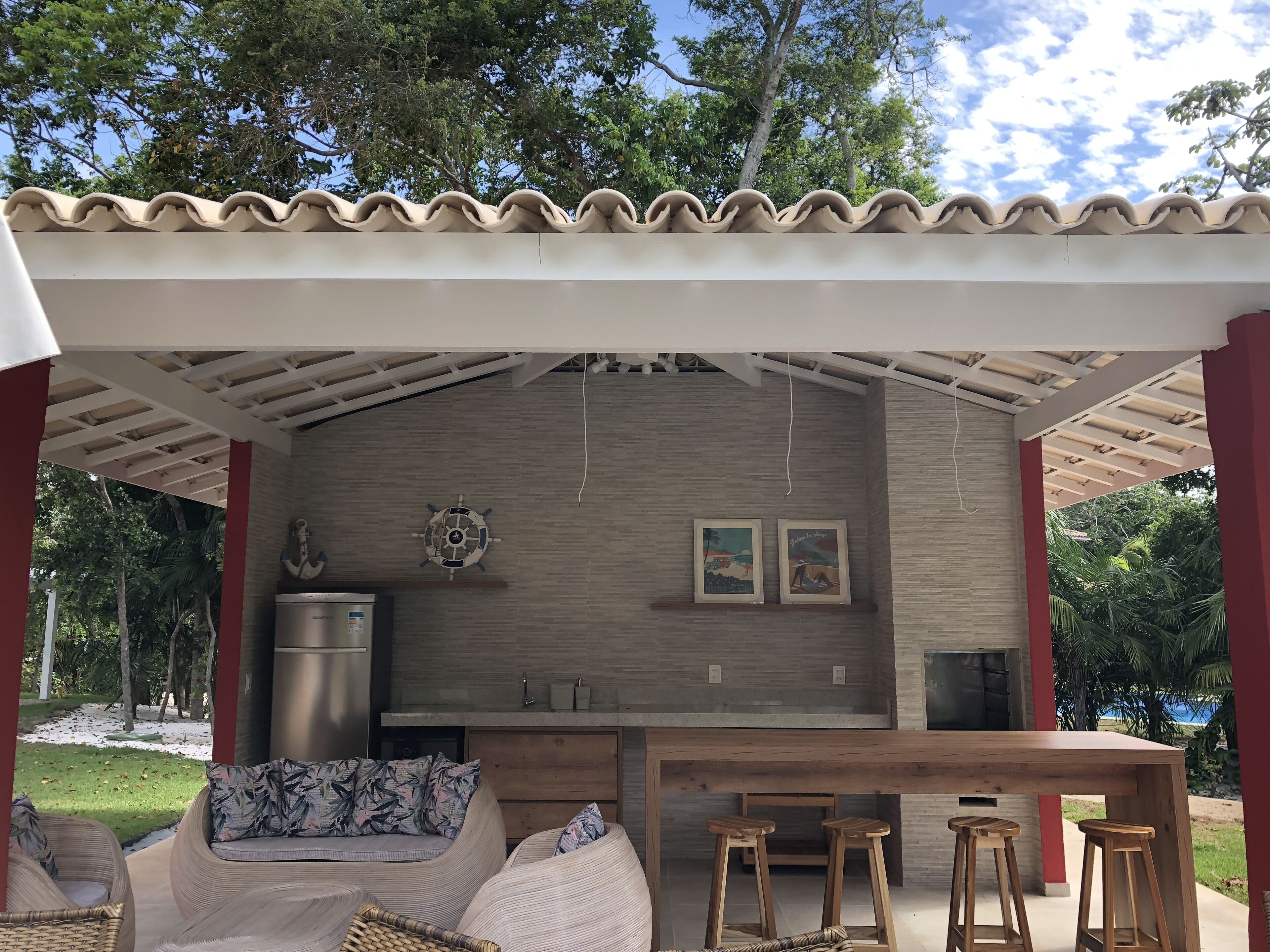 Àrea exterior de l'allotjament