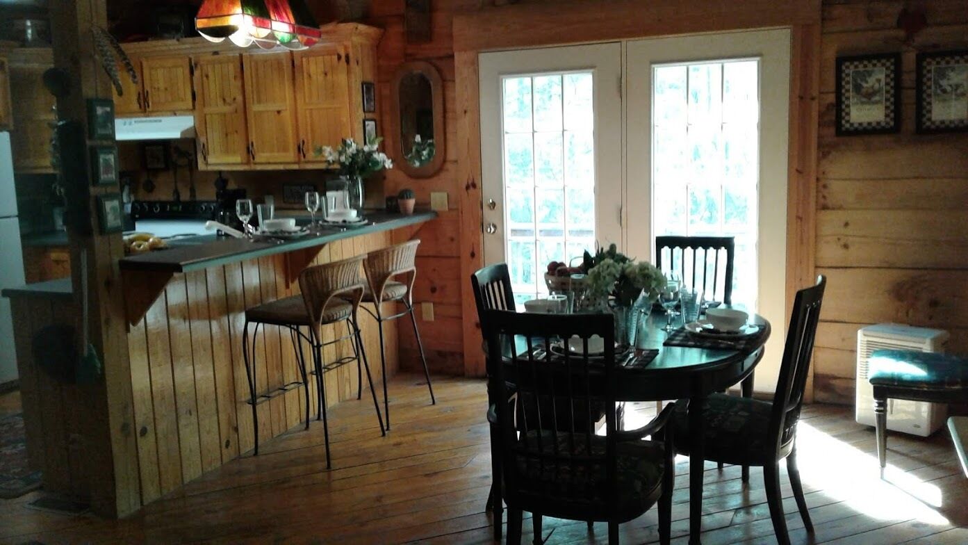 Sweet Gum Falls Quaint Log Cabin With Hot Tub