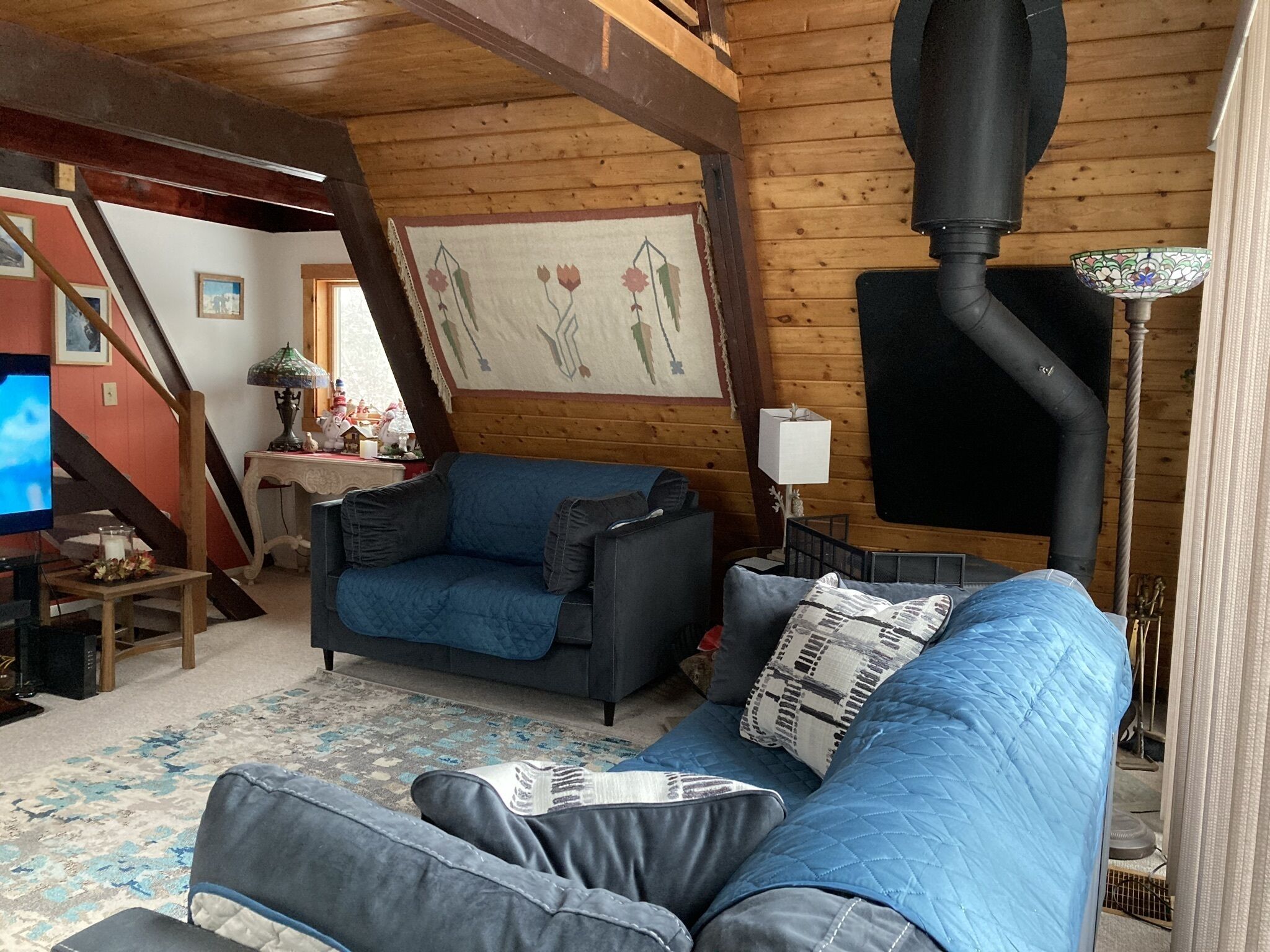Ski/Relax - Walk to Hunter MTN  A-Frame Sleeps 6