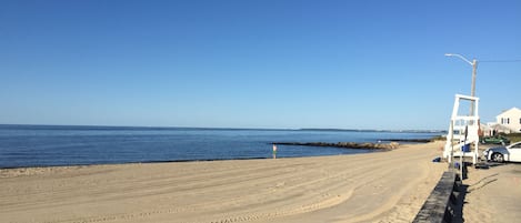On the beach