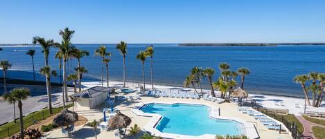 Una piscina climatizada