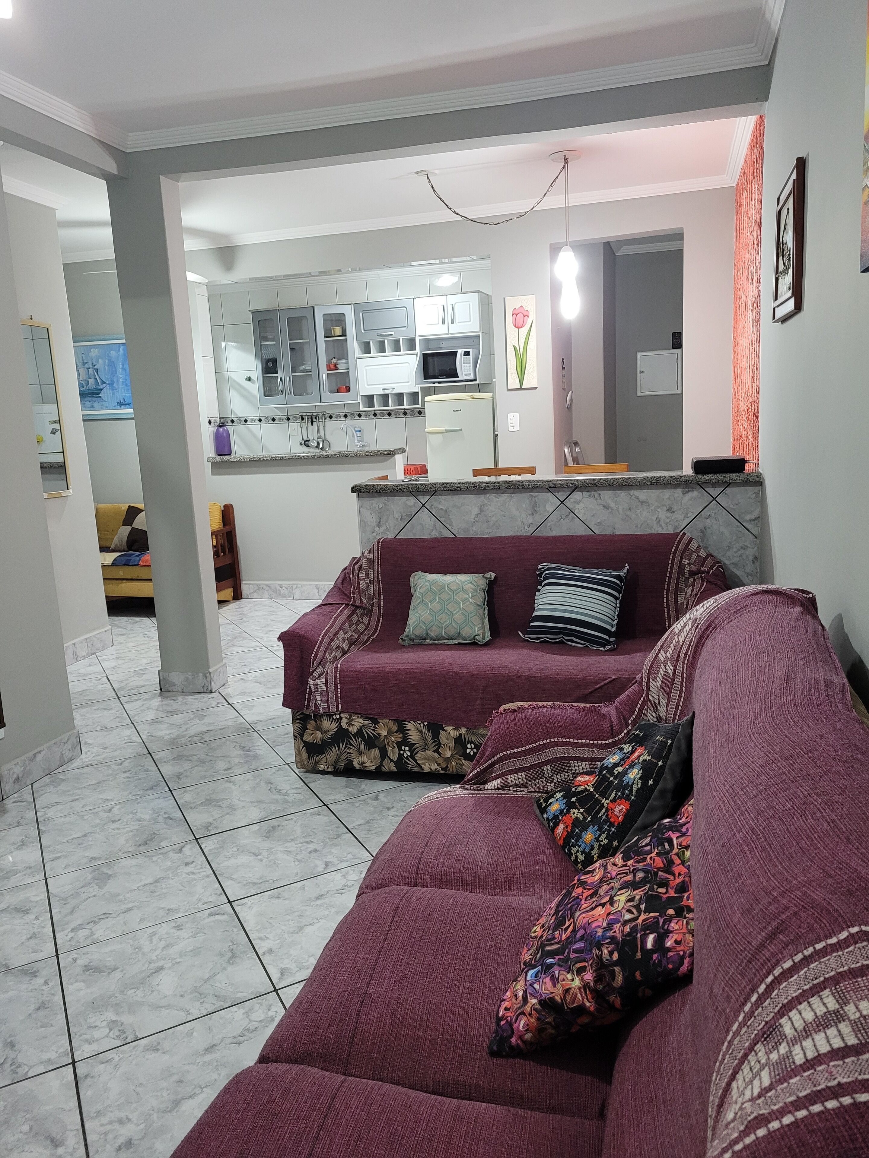 GRAND BEACH: Excellent apartment. full sea view. Accommodates 08 people.