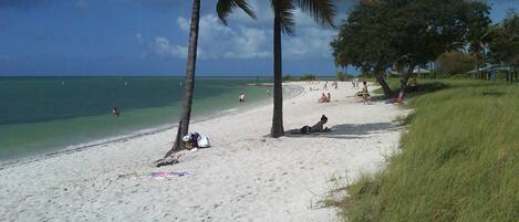 Sun loungers, beach towels