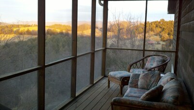 Old Farm Road.  Spacious house on 10 acres only 1 mile from downtown Lexington