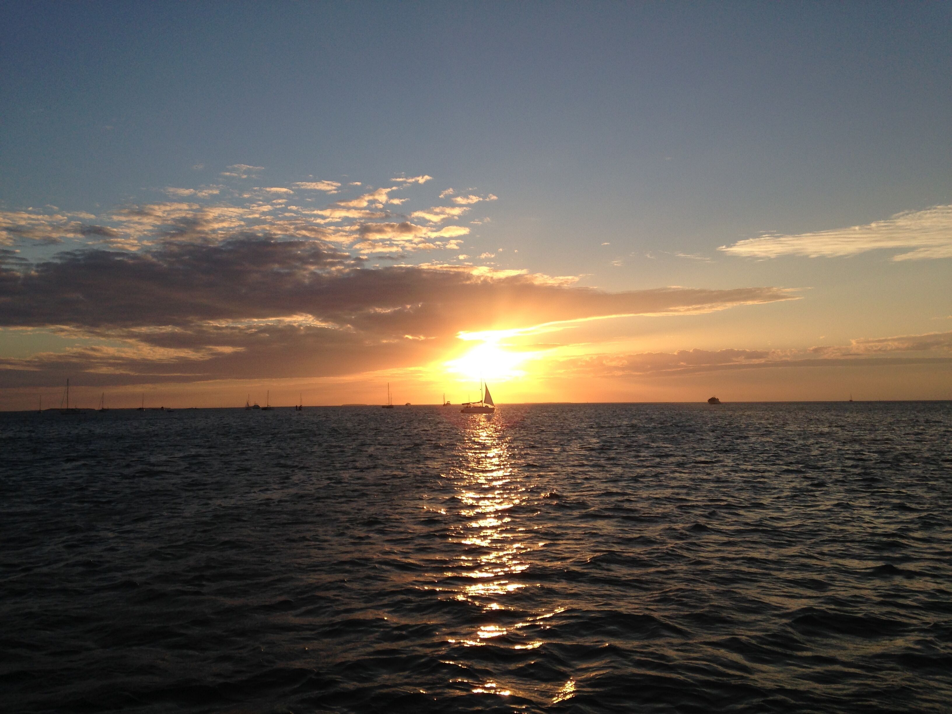 Key West Harbor  44ft Morgan Catalina Sailboat Wild Thing 