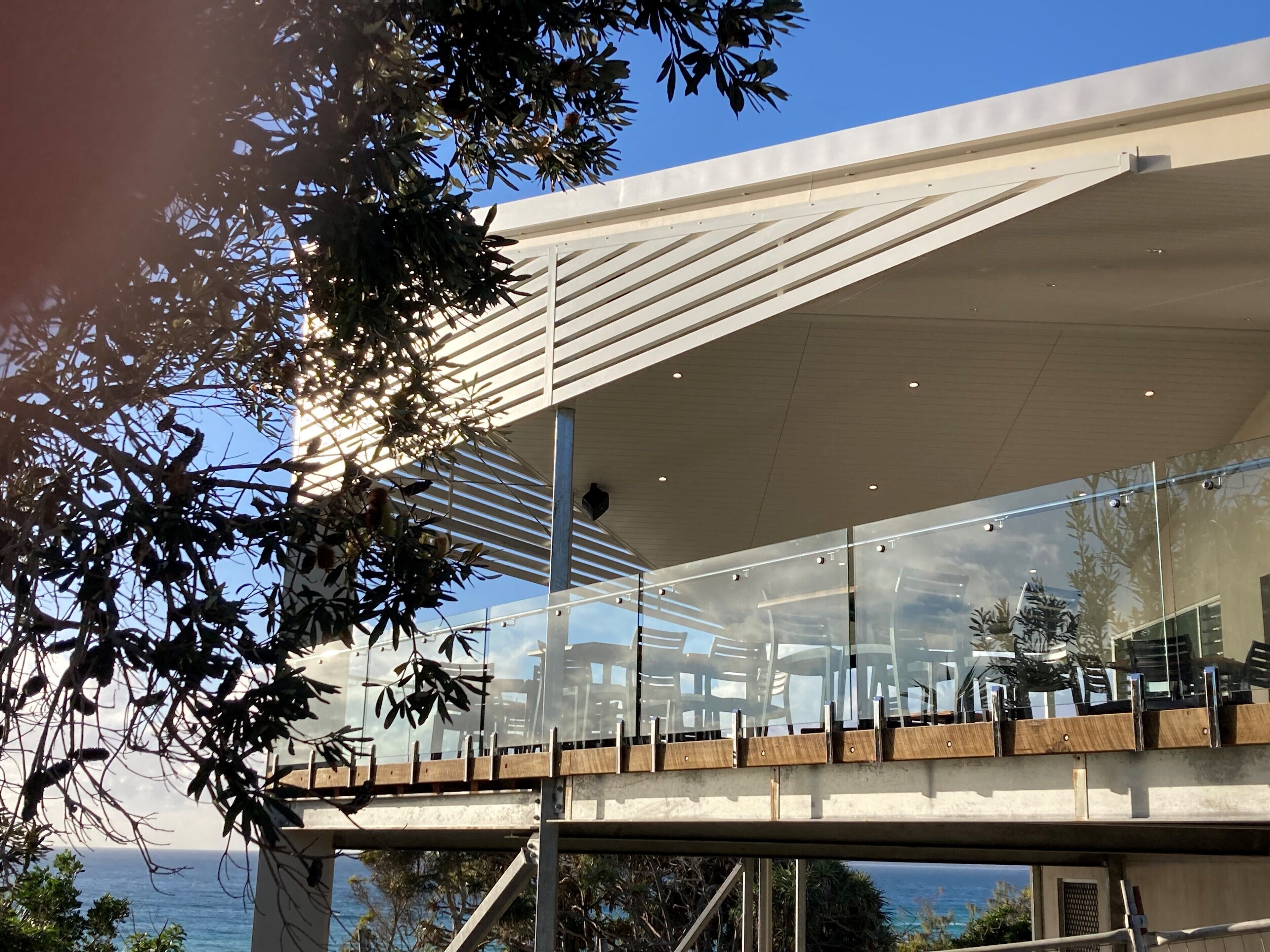 Outdoor Dining Deck at Surf Club