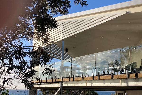 Outdoor Dining Deck at Surf Club