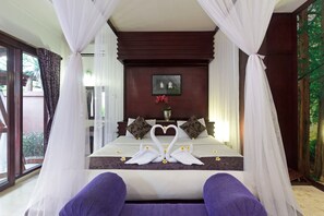 1 bedroom, Internet, bed sheets - Fantastic honeymoon villa in Kuta (Kuta)