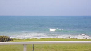 Blick von der Unterkunft