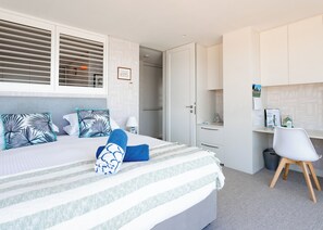 Desk, iron/ironing board, free WiFi, bed sheets