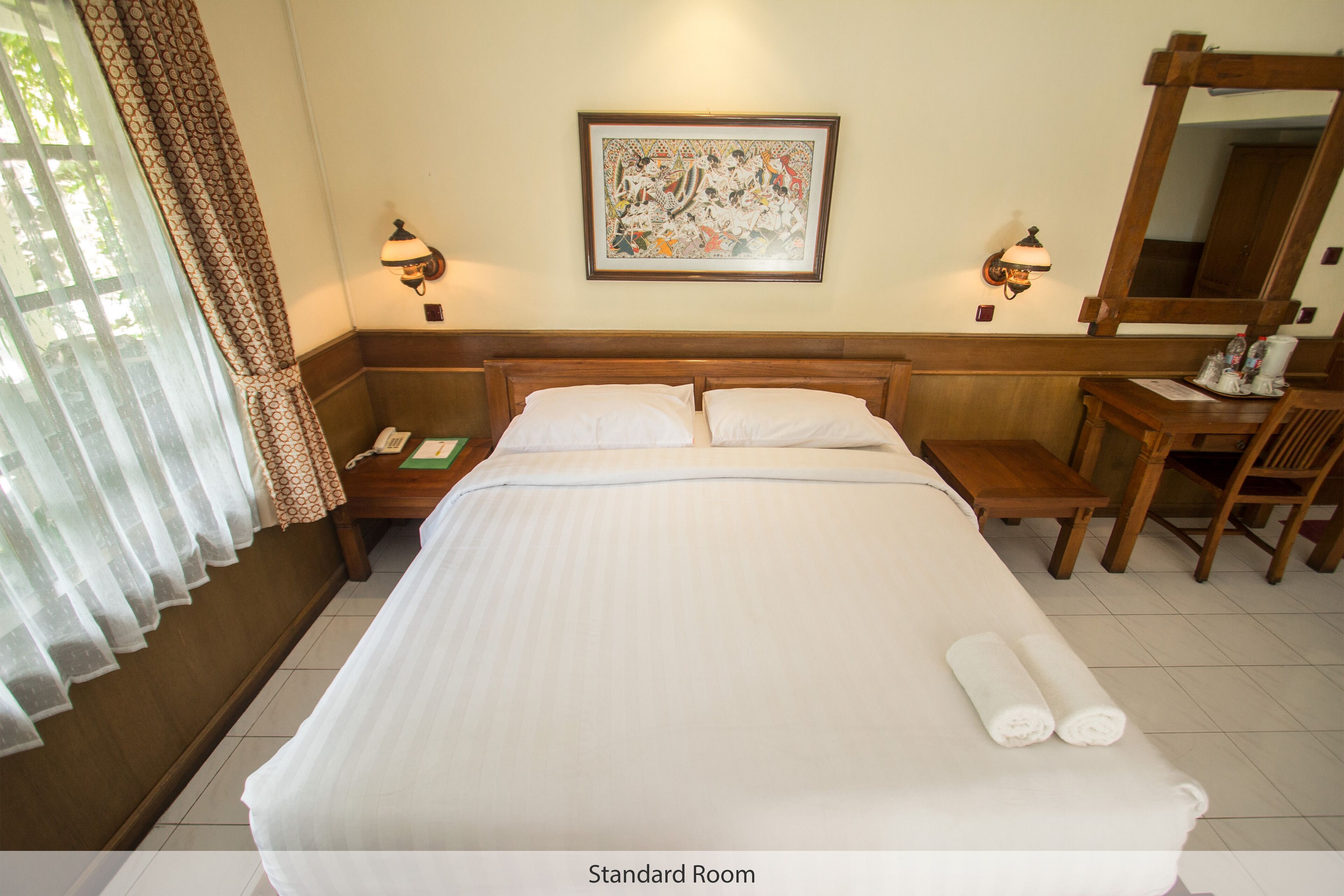 Hotel dengan nuansa taman yang alami 