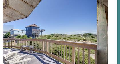 OBX Treehouse on the Dunes with Sunrise & Sunset views over Ocean & Sound!